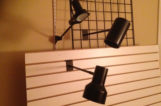 Display Lighting for Slatwall & Gridwall